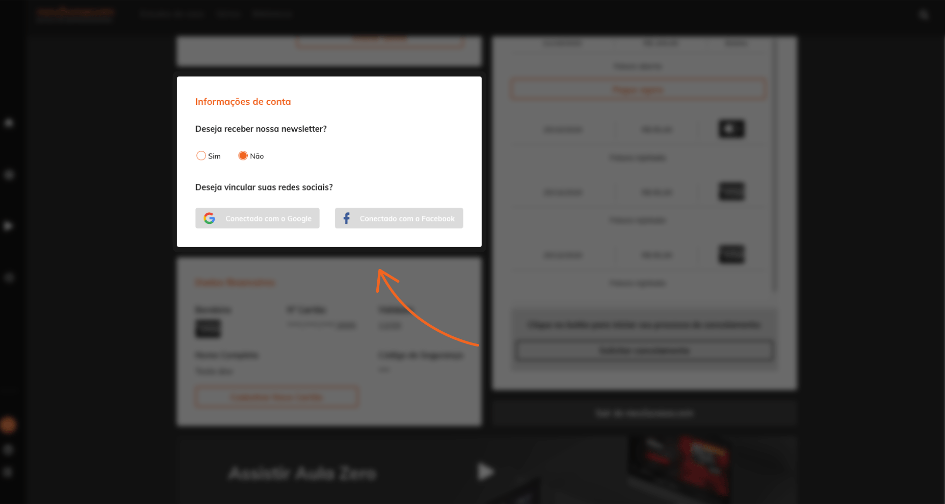 Login social